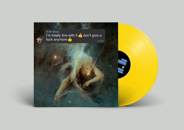 I'm totally fine with it 👍 don't give a fuck anymore 👍: Emoji Yellow Vinyl LP