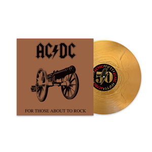 For Those About To Rock (50th Anniversary): Gold Vinyl LP