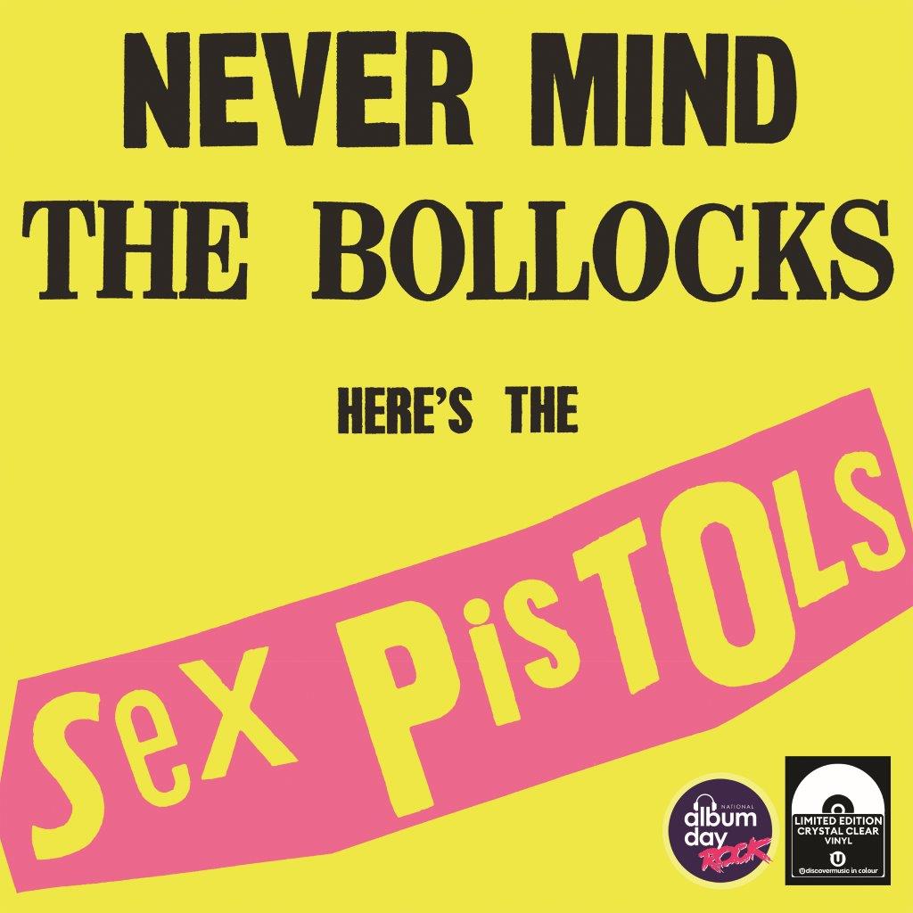 Never Mind The Bollocks: Crystal Clear Vinyl LP (National Album Day)