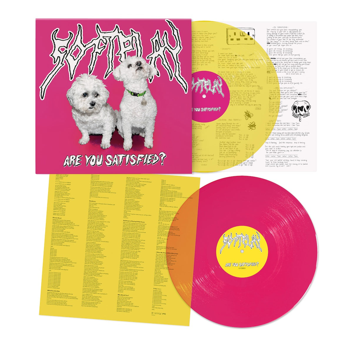 Are You Satisfied?: Pink & Yellow Double Vinyl LP