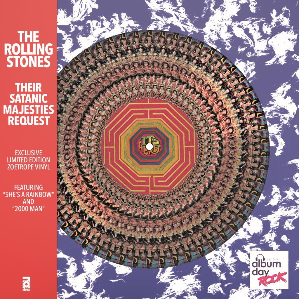 Their Satanic Majesties Request: Zoetrope Vinyl LP (National Album Day)