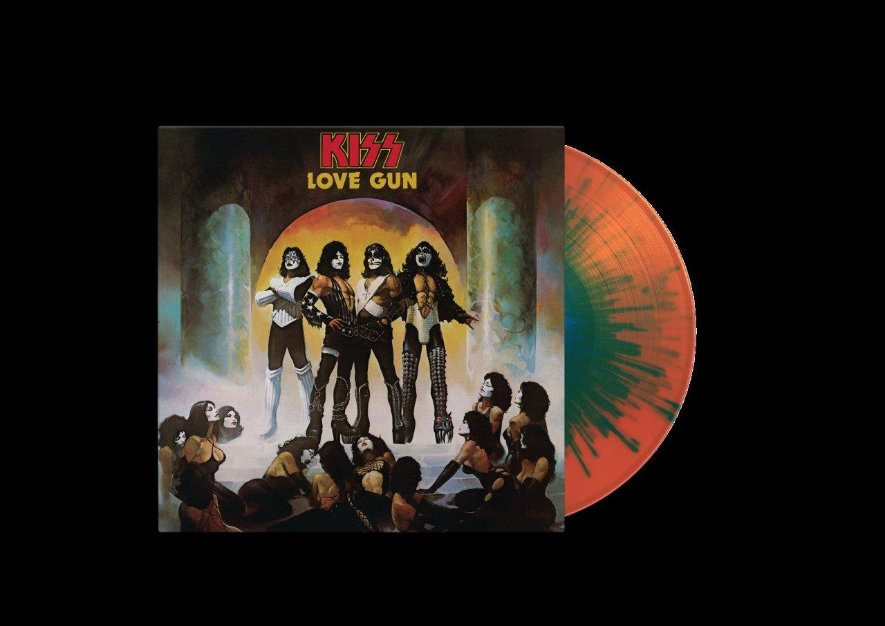 Love Gun: Tangerine Aqua Splatter Vinyl LP (National Album Day)