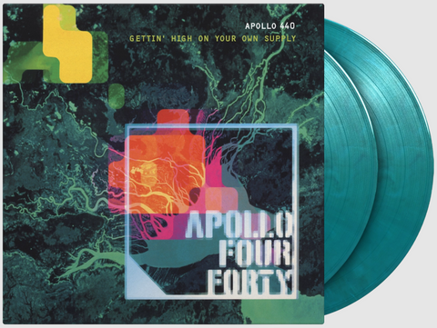 Gettin' High On Your Own Supply: Green Marbled Numbered Double Vinyl LP