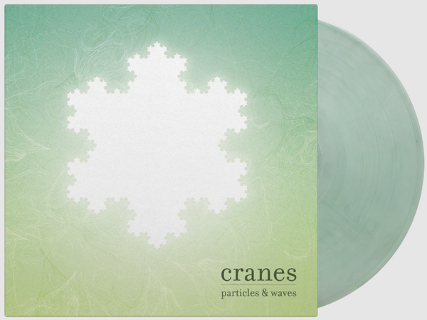 Particles and Waves: Crystal Clear, Blue & White Marbled Numbered Vinyl LP