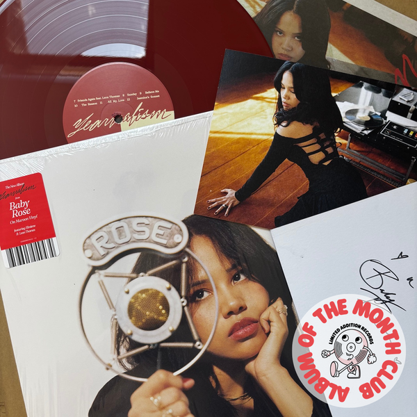 YEARNALISM: Maroon Vinyl LP + Signed Print