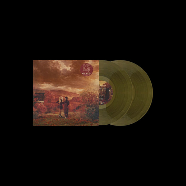 WHO ASKED?: Transparent Olive Double Vinyl LP
