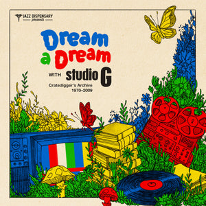 Jazz Dispensary Presents: Dream A Dream with Studio G: Cratedigger’s Archive (1970-2009): Red Double Vinyl LP