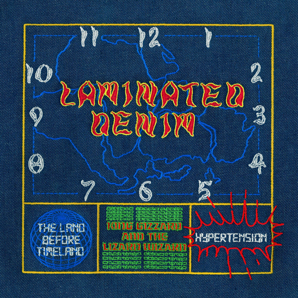Laminated Denim: Lucky Rainbow-Coloured Vinyl LP