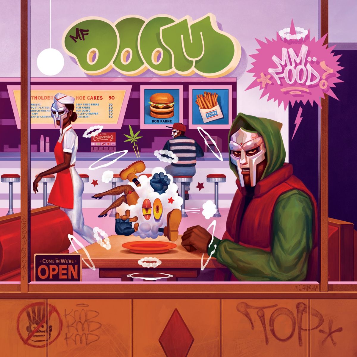 MF DOOM - MF DOOM - MM.. Food: Green + Pink Vinyl – Limited