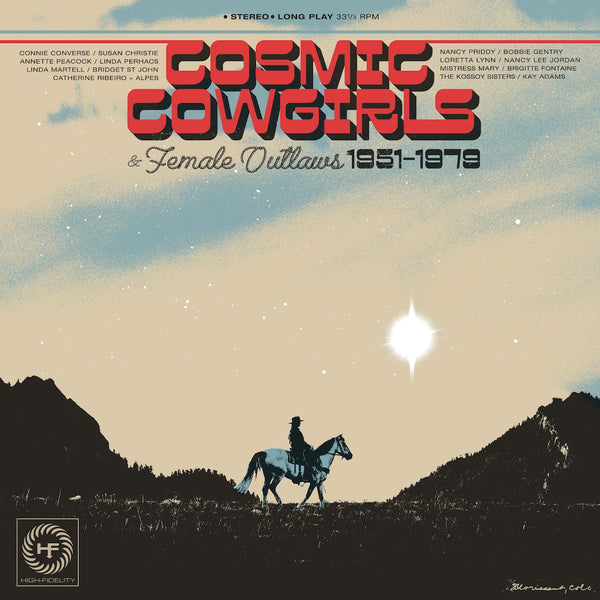 Cosmic Cowgirls & Female Outlaws 1951-1979: Red Sun Vinyl LP