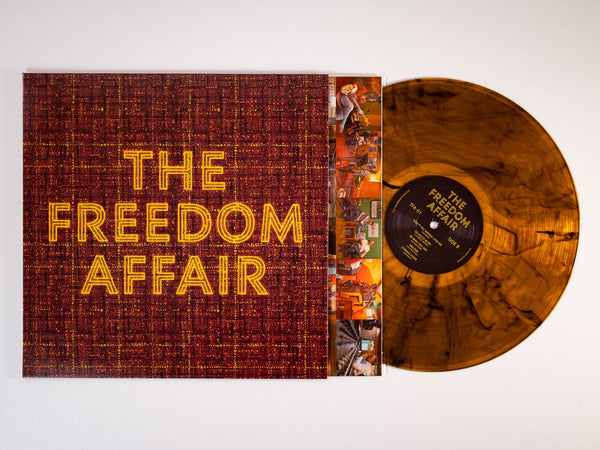 The Freedom Affair: Indies Orange w/ Black Swirl Vinyl