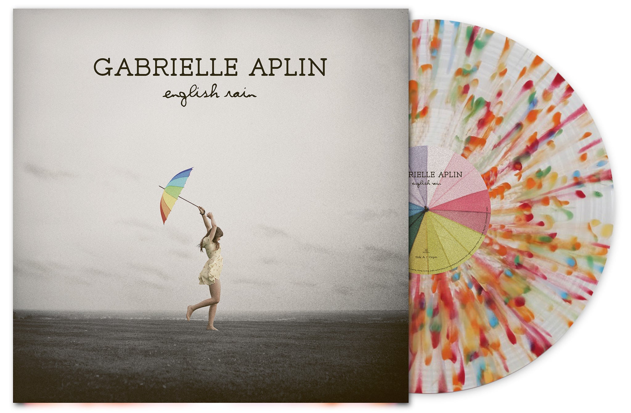English Rain: Rainbow Splatter Vinyl LP