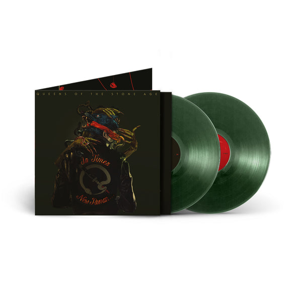 In Times New Roman: Red/Green/Silver/Clear Blue Double Vinyl LP