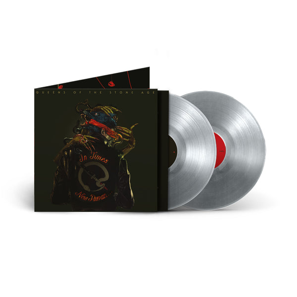 In Times New Roman: Red/Green/Silver/Clear Blue Double Vinyl LP