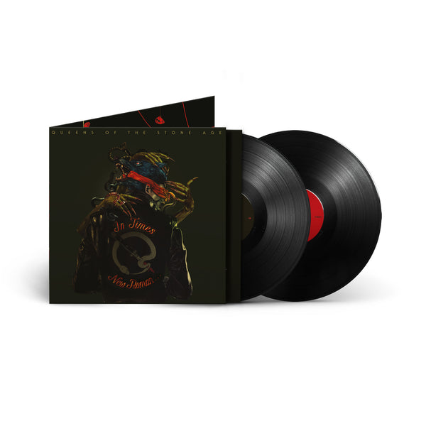 In Times New Roman: Red/Green/Silver/Clear Blue Double Vinyl LP