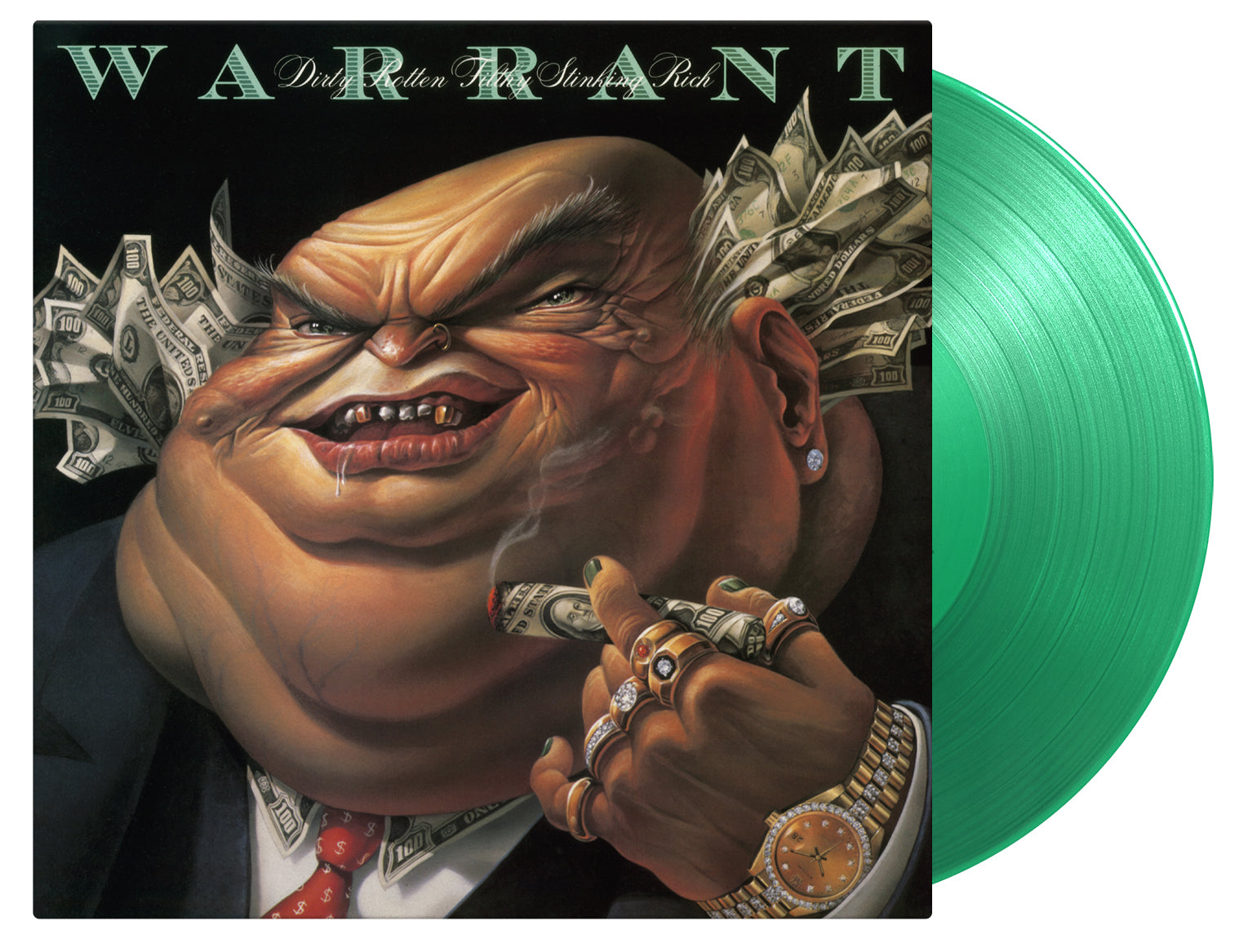 Dirty Rotten Filthy Stinking Rich: Translucent Green Vinyl LP