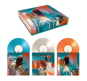 Feel Again: Turquoise, White & Orange Marbled Numbered Triple Vinyl LP